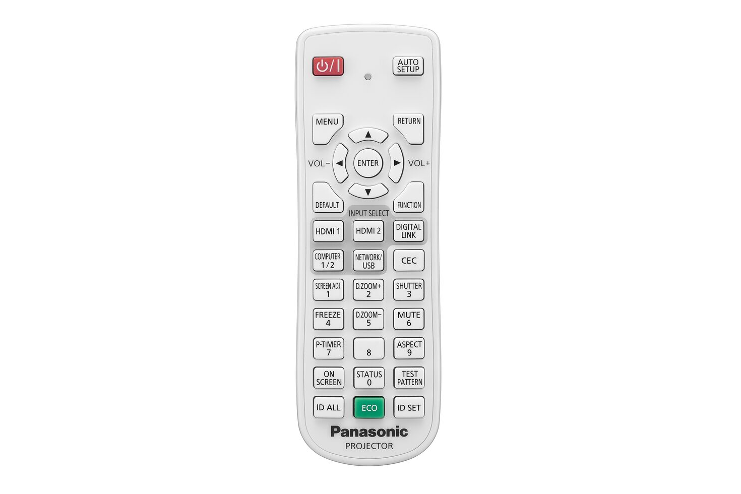 PT-VMZ71 Series remote control (English) High-res